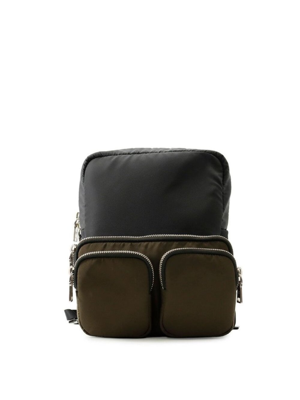 Prada Backpack Pocket Nylon Black